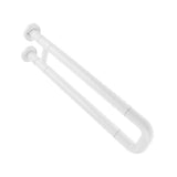 Max 23.6 inch Stainless Bath Grab Bar Wall Mounted Grip Handle Towel Rail White - Aladdin Shoppers