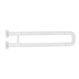 Max 23.6 inch Stainless Bath Grab Bar Wall Mounted Grip Handle Towel Rail White - Aladdin Shoppers