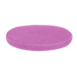 Max 28cm Cotton Linen Round Stool Replacement Cover Footstool Slipcover Purple - Aladdin Shoppers