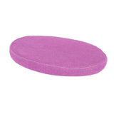 Max 28cm Cotton Linen Round Stool Replacement Cover Footstool Slipcover Purple - Aladdin Shoppers