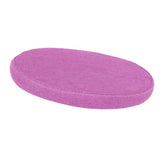 Max 28cm Cotton Linen Round Stool Replacement Cover Footstool Slipcover Purple - Aladdin Shoppers
