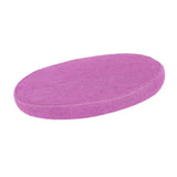 Max 28cm Cotton Linen Round Stool Replacement Cover Footstool Slipcover Purple - Aladdin Shoppers