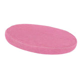 Max 28cm Cotton Linen Round Stool Replacement Cover Footstool Slipcover Rose Red - Aladdin Shoppers