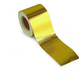 Max 2inch Roll Adhesive Gold Heat Shield Wrap Tape High Temperature 5meter - Aladdin Shoppers