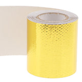 Max 2inch Roll Adhesive Gold Heat Shield Wrap Tape High Temperature 5meter - Aladdin Shoppers
