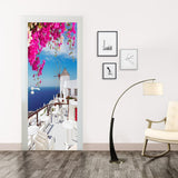 Max 2pcs 3D Removable Art Door Murals Decals Wall Stickers for Home DIY Decor S3 - Aladdin Shoppers
