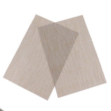 Max 2pcs Anti-slip Table Mat Heat Pad Coaster Kitchen Dining Placemat Khaki - Aladdin Shoppers