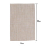 Max 2pcs Anti-slip Table Mat Heat Pad Coaster Kitchen Dining Placemat Khaki - Aladdin Shoppers