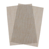 Max 2pcs Anti-slip Table Mat Heat Pad Coaster Kitchen Dining Placemat Khaki - Aladdin Shoppers