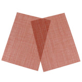 Max 2pcs Anti-slip Table Mat Heat Pad Coaster Kitchen Dining Placemat Orange - Aladdin Shoppers