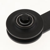 Max 2pcs Black Steel Sliding Barn Wood Door Roller Hardware Replacement Hanger E - Aladdin Shoppers