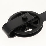 Max 2pcs Black Steel Sliding Barn Wood Door Roller Hardware Replacement Hanger G - Aladdin Shoppers