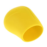 Max 2Pcs Car Trunk Gear Head Shift Knob + Handbrake Cover Silicone Sleeve Yellow - Aladdin Shoppers