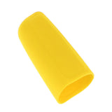 Max 2Pcs Car Trunk Gear Head Shift Knob + Handbrake Cover Silicone Sleeve Yellow - Aladdin Shoppers