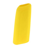 Max 2Pcs Car Trunk Gear Head Shift Knob + Handbrake Cover Silicone Sleeve Yellow - Aladdin Shoppers