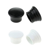 Max 2Pcs Curtain Rod Cap Finials - Fit for 1.1inch Diameter Rod White - Aladdin Shoppers