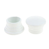 Max 2Pcs Curtain Rod Cap Finials - Fit for 1.1inch Diameter Rod White - Aladdin Shoppers
