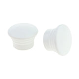 Max 2Pcs Curtain Rod Cap Finials - Fit for 1.1inch Diameter Rod White - Aladdin Shoppers