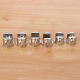 Max 2pcs Cylindrical Shape Adjustable Glass Clamp Shelf Support Brackets A - Aladdin Shoppers