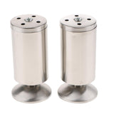 Max 2pcs Stainless Steel Sofa Legs Furniture Cabinet Foot Replacement 12cm - Aladdin Shoppers