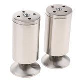 Max 2pcs Stainless Steel Sofa Legs Furniture Cabinet Foot Replacement 12cm - Aladdin Shoppers