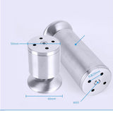 Max 2pcs Stainless Steel Sofa Legs Furniture Cabinet Foot Replacement 12cm - Aladdin Shoppers