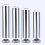 Max 2pcs Stainless Steel Sofa Legs Furniture Cabinet Foot Replacement 12cm