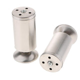 Max 2pcs Stainless Steel Sofa Legs Furniture Cabinet Foot Replacement 12cm - Aladdin Shoppers