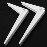 Max 2pcs Thickened Steel Angle Fasteners Bracket Straight Angle 10 Inch - Aladdin Shoppers