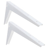Max 2pcs Thickened Steel Angle Fasteners Bracket Straight Angle 10 Inch - Aladdin Shoppers