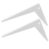 Max 2pcs Thickened Steel Angle Fasteners Bracket Straight Angle 10 Inch
