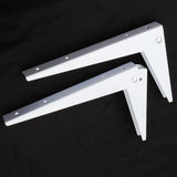 Max 2pcs Thickened Steel Angle Fasteners Bracket Straight Angle 10 Inch - Aladdin Shoppers