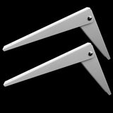 Max 2pcs Thickened Steel Angle Fasteners Bracket Straight Angle 10 Inch - Aladdin Shoppers