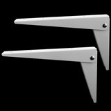 Max 2pcs Thickened Steel Angle Fasteners Bracket Straight Angle 10 Inch - Aladdin Shoppers