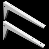 Max 2pcs Thickened Steel Angle Fasteners Bracket Straight Angle 12 inch - Aladdin Shoppers