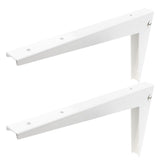 Max 2pcs Thickened Steel Angle Fasteners Bracket Straight Angle 12 inch - Aladdin Shoppers