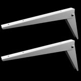 Max 2pcs Thickened Steel Angle Fasteners Bracket Straight Angle 12 inch - Aladdin Shoppers
