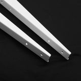 Max 2pcs Thickened Steel Angle Fasteners Bracket Straight Angle 12 inch - Aladdin Shoppers