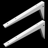 Max 2pcs Thickened Steel Angle Fasteners Bracket Straight Angle 12 inch - Aladdin Shoppers