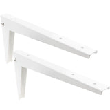 Max 2pcs Thickened Steel Angle Fasteners Bracket Straight Angle 12 inch - Aladdin Shoppers