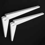 Max 2pcs Thickened Steel Angle Fasteners Bracket Straight Angle 12 inch - Aladdin Shoppers