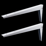 Max 2pcs Thickened Steel Angle Fasteners Bracket Straight Angle 14 icnh - Aladdin Shoppers
