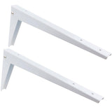 Max 2pcs Thickened Steel Angle Fasteners Bracket Straight Angle 14 icnh - Aladdin Shoppers