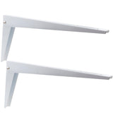 Max 2pcs Thickened Steel Angle Fasteners Bracket Straight Angle 14 icnh - Aladdin Shoppers