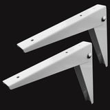 Max 2pcs Thickened Steel Angle Fasteners Bracket Straight Angle 8 Inch - Aladdin Shoppers