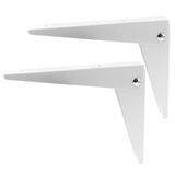 Max 2pcs Thickened Steel Angle Fasteners Bracket Straight Angle 8 Inch - Aladdin Shoppers