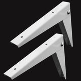 Max 2pcs Thickened Steel Angle Fasteners Bracket Straight Angle 8 Inch - Aladdin Shoppers