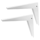 Max 2pcs Thickened Steel Angle Fasteners Bracket Straight Angle 8 Inch - Aladdin Shoppers