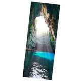 Max 2pcs/set 3D Self Adhesive Door Wall Mural Sticker Mural Decal 77x200cm A - Aladdin Shoppers