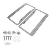 Max 2x 12"x6" Car Truck License Plate Frame Super Bling Crystal RhineStone Trim - Aladdin Shoppers